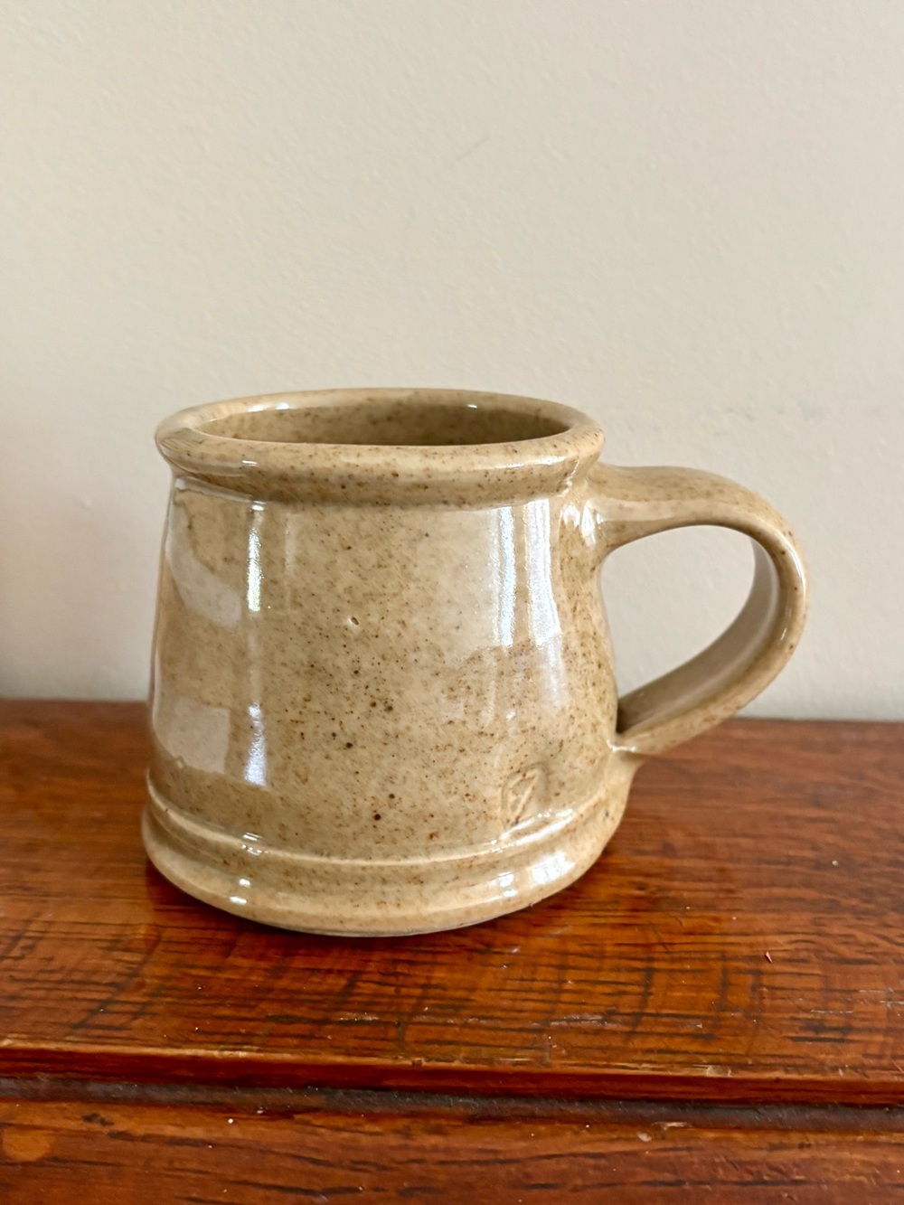 Perfect Scandinavian Mug - Stoneware Beige Speckled Ceramic Mug